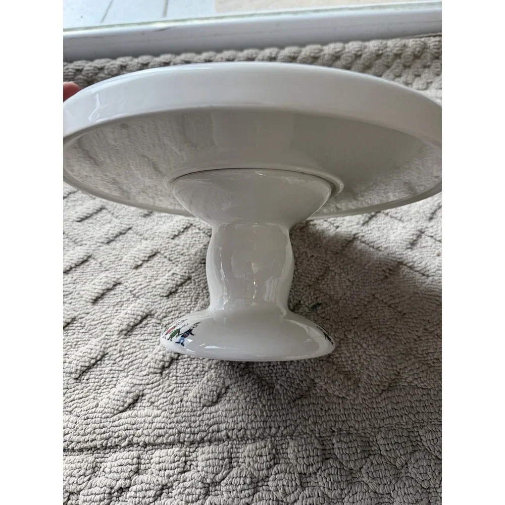 Merry Grinchmas Cake Stand with Detailed‎ Christmas Characters